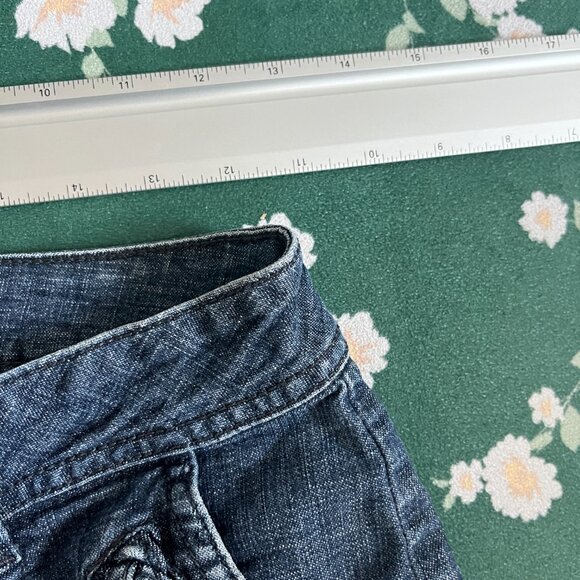 Summer Short Booty Shorts Denim Style Cotton Small Used Pre-owned - Picture 2 of 7